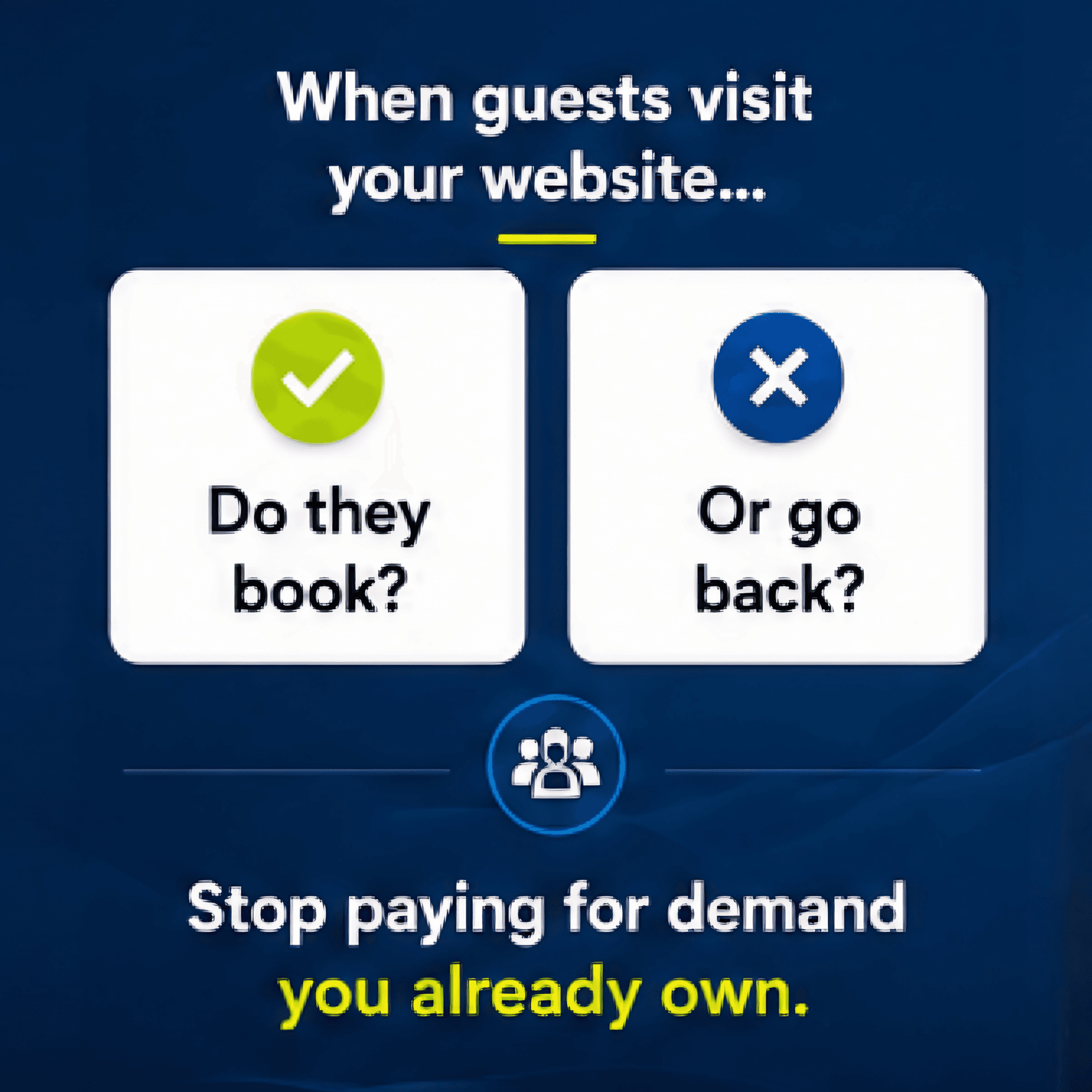 InnKraft AI converting hotel website visitors into direct bookings
