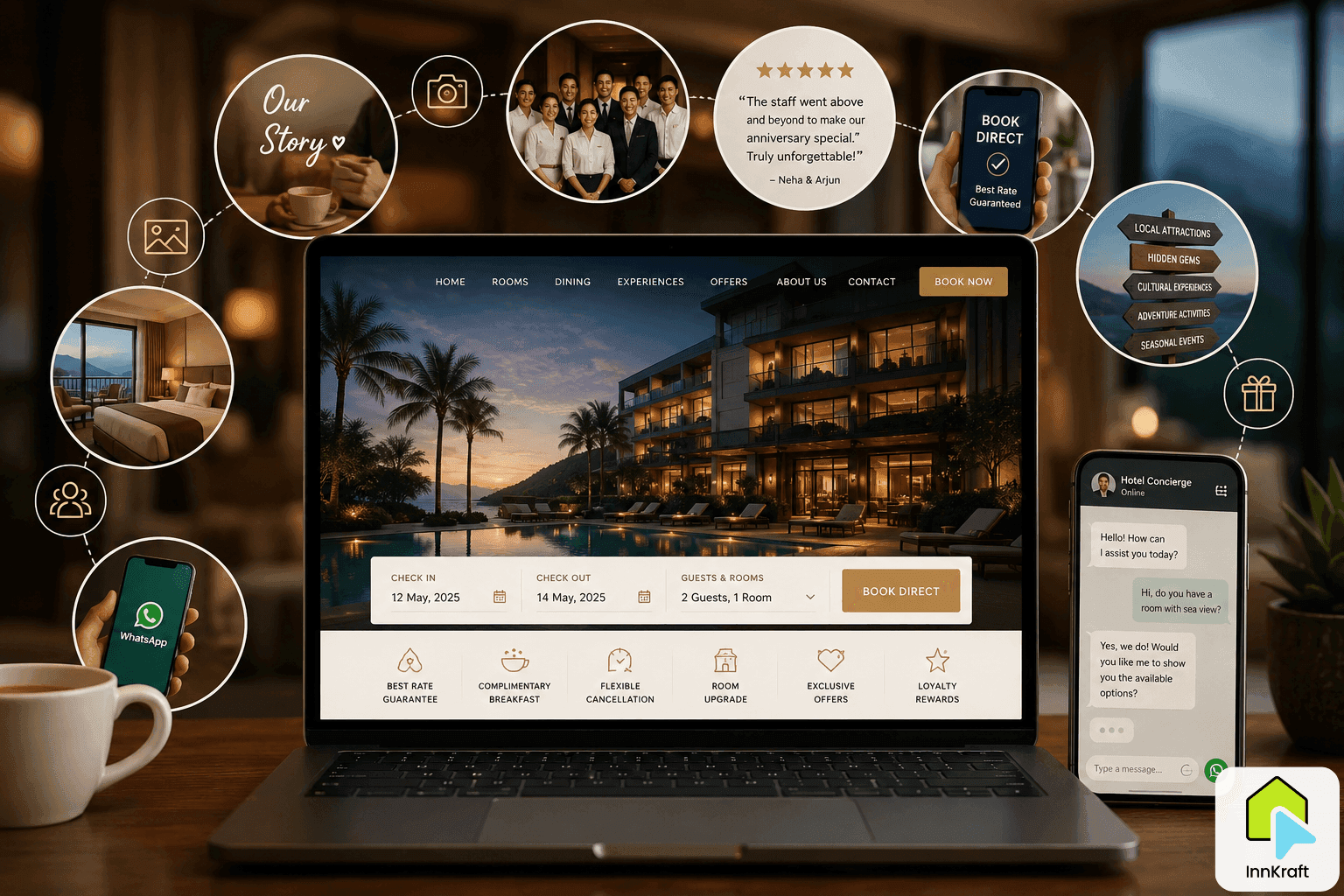 12 Essential Elements Every Hotel Website Needs to Connect With Guests