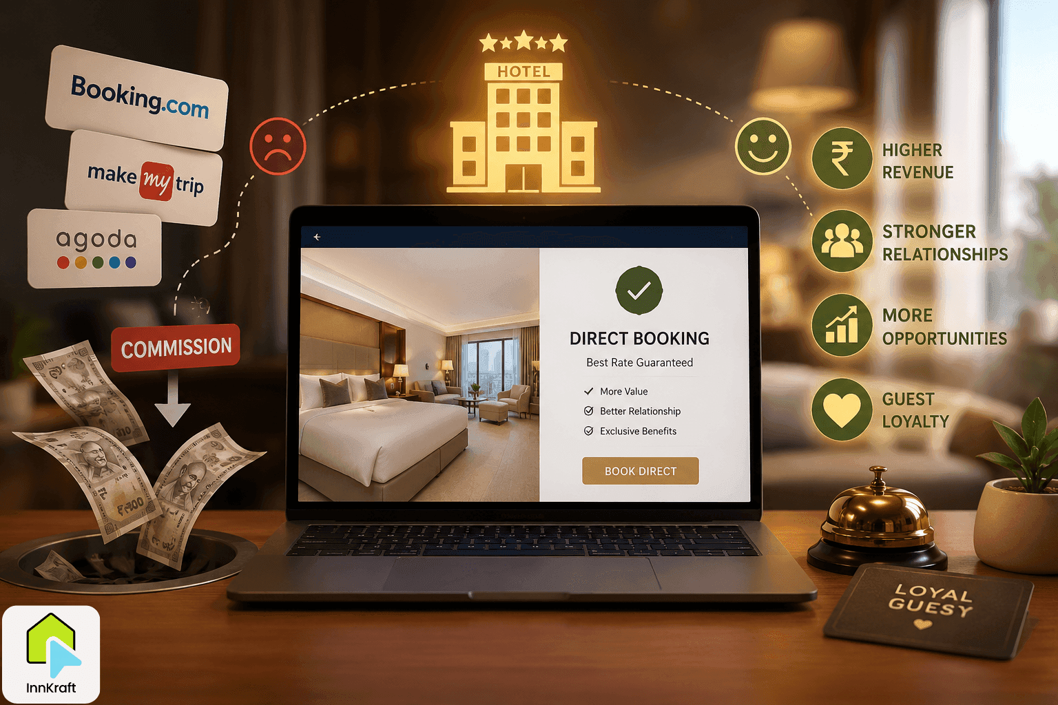 The Perks of Having Direct Bookings on Your Hotel Website